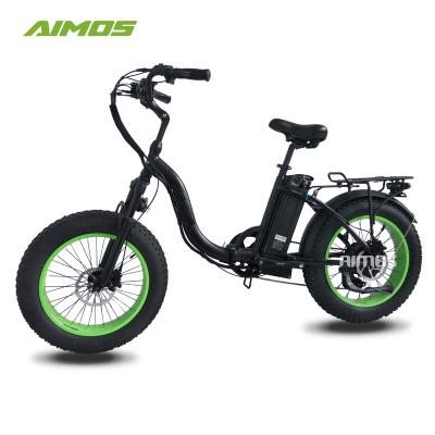 China Aluminum Alloy Stage Foldable Electric Bike 500w Beach E Cycle For Lady for sale