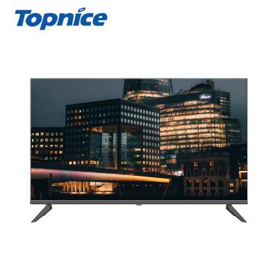 China Hotel TV Topnice OEM TV 50 55 58 60 70 75 Inch Narrow Border TV Smart Security LED 4K HDR Smart TV for sale