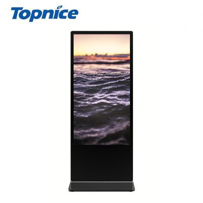 China Easy Use Topnice 49 50 55 65 Inch Touch Screen OEM ODM Hanging Digital Signage Displays for sale