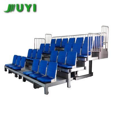 China JY-720 Retractable Mobile Gymnasium Telescopic Stadium Seats Retractable Bleacher Seating Grandstand Chairs for sale