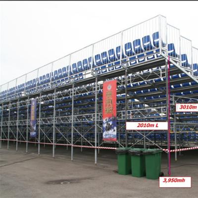 China Commercial Furniture Temporary grandstand dismountable bleacher used bleachers for sale JY-715 for sale