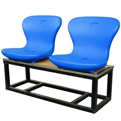 China BLM-1911 Stadium UV-Resistant Plastic Chairs Outdoor Grandstand Bleachers Waiting Seats for sale