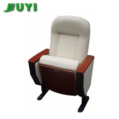 China JY-605R Commercial Portable Furniture Price 4D Cover Fabric Used Wedding Folding Cinema Chairs Chair Used For Antique Church Theater Seats for sale