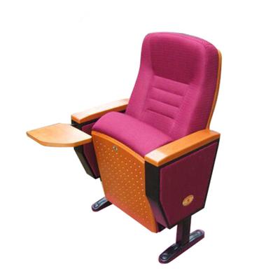 China JY-999M Modern Design VIP Grandstand Metal Frame Conference Spectator Seats Cheap Wooden Amphitheater Chair Reasonable Prices for sale