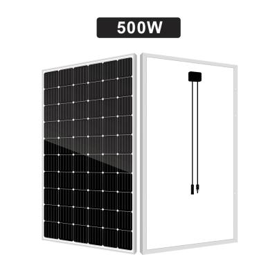 China Alibaba 500w Solar Power System Home Monocrystalline Solar Panel 350w540W550W600W High Quality Solar Panel Price for sale