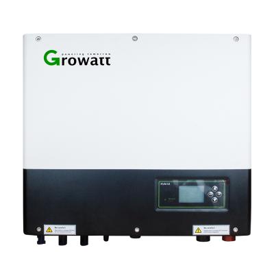 China Solar Power System Home Use Alibaba Growat Off-Grid Inverter Mppt Hybrid Solar Inverter 48v 10KW 8KW Split Phase Hybrid Solar Inverter for sale