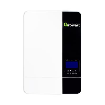 China Alibaba Growatt 5KW Inverter Single Phase Off Grid 3500w~5000w Cheap Price Pure Sine Wave For Residential / Home Use 485*330*135 mm for sale