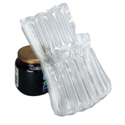 China Recyclable And Eco-Friendly Protective Material Air Cushion Roll Inflatable Air Column Air Packing Bag For Jam for sale