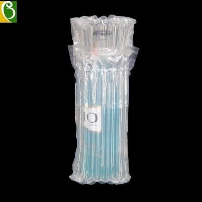 China PA Air Shockproof Inflatable Packing Bubble Packing Protective Air Column Bags For Wine Glass Bottle for sale