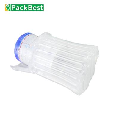 China PA Customize Plastic Air Column Inflatable Packet Packaging Transparent Material Protective Damping Bag for sale