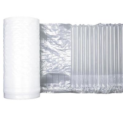 China Recyclable and Eco-Friendly Protective PE PA Air Bubble Film Air Column Protective Roll Edge Inflatable Transport Shock Resistance Air Column Packaging Bag for sale