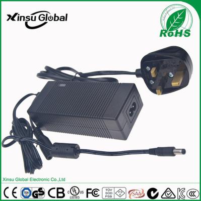 China 37V battery charger with UL cUL FCC PSE CE GS SAA RCM C-tick CCC for sale