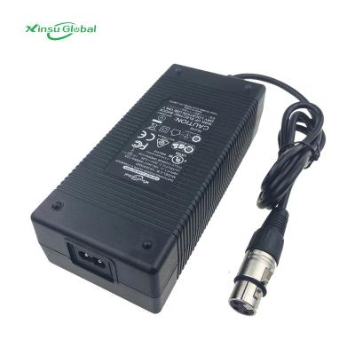 China New ONE WHEEL+XR electric scooter 15S NMC battery charger 63V 3.2A with XLR female connector for sale