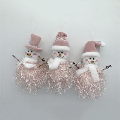 China High Quality Polyester Fashion Christmas Snowman Dolls Elf Decoration For Party Decor for sale