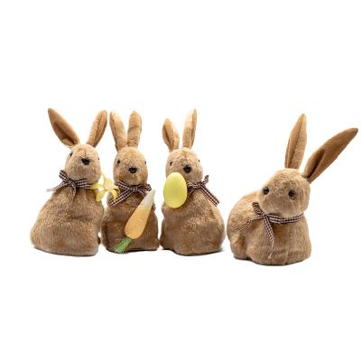 China Wholesale Hot Selling New Product Festival Decoration Easter Ornaments Rabbit Easter Bunny Toy Decorations for sale