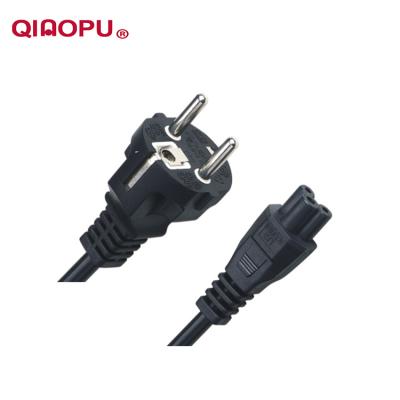 China European Home Appliance Extension D04 / QT1 AC Power Straight Cord With Connect Plug for sale