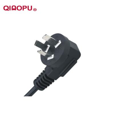 China Home Appliance QIAOPU 3 Pin China AC CCC Certificate Retractable AC Laptop Power Cord for sale