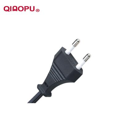 China QIAOPU K01 2.5A/250V Korea 2pin home appliance power extension cord sockets for sale