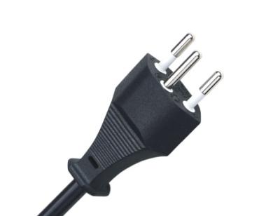 China QIAOPU Switzerland Home Appliance Power Cord Plug D13/QT2 for sale