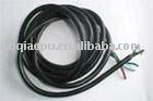 China VDE certificate industrial rubber three-pin cable or two-pin plug for sale