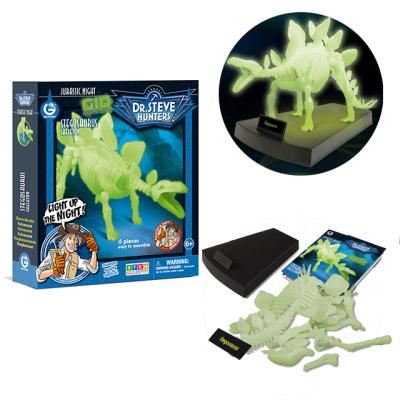 China Museum-Quality Dinosaur SETM Kids Skeleton Dinosaur Toys Glow In The Dark Dinosaur Skeleton Dinosaur Toys for sale