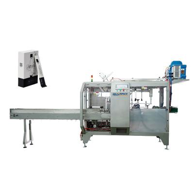 China APPAREL automatic carton box packaging machine apply to food and beverage carton box packing machine for sale