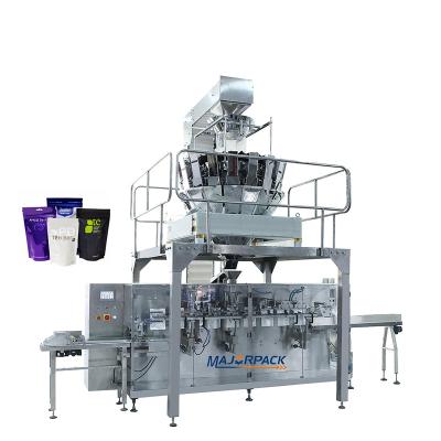 China Beverage 8 station premade bag packing machine for granular for sale