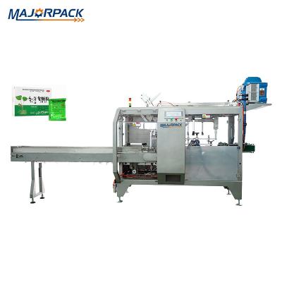 China GARMENT Majorpack Tea Flour /Milk /Spices/Soy Curry /Sugar /Salt /Powder Stick Sachet Carton Box Packing Automatic Packaging Machine for sale