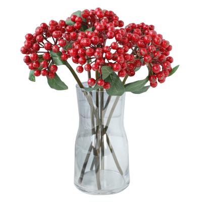 China Plastic Artificial Berry Berry Wedding Home Hotel Decoration Christmas Berries Flowers for sale