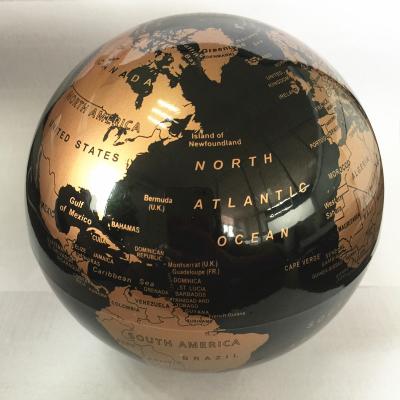 China Educational Colorful Toy 360 Degree Battery Automatic Rotating Globe for sale