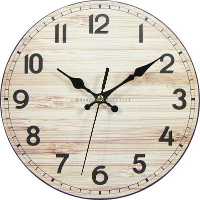 China plastic counter clockwise wall clock/reverse wall clocks for sale