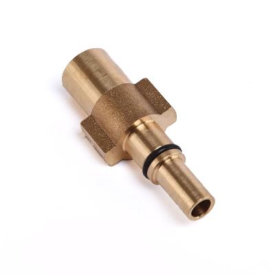 China China-chic New Foam Cannon Brass Fitting 1/4 Metal Foam Nozzle Snow Foam Lance Adapter For AR Bosch Sun Joe Sterwins Pressure Washer for sale