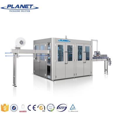 China FOOD PLANET MACHINE factory price automatic 3 in 1 drinking water bottling machine mineral pure water filling line for sale