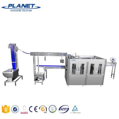 China FOOD PLANET MACHINE Automatic 3 in 1 Liquid Water Filling Bottling Machine Factory Price for sale