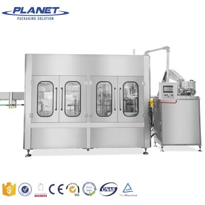 China Food PLANET MACHINE SD Pet Bottle CO2 Carbonated Gas Sparkling Water Juice Beverage Drinking Isobaric Filling Bottling Making Machine for sale