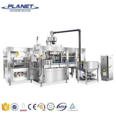 China Automatic Food PLANET MACHINE Production Line Bottle Carbonated Beverage Soft Drink Filling Machine for sale