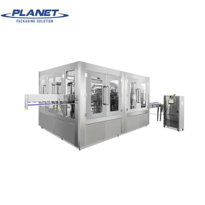 China FOOD PLANET MACHINE Soft Drink Bottling Production Line Full Automatic Carbonated Drink Bottle Filling Machine for sale