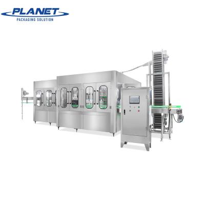 China Automatic 3in1 Food Carbonated Beverage Juice Drinking Mineral Water Filling Machine Bottled Pure Water Flavor Water Filling Machinery for sale