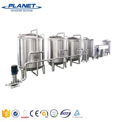 China PLANET MACHINE Automatic Mineral Pure Water Reverse Osmosis Treatment Equipment Eco - Friendly for sale