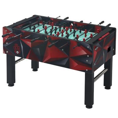 China New 17mm Thickness MDF Playfield Foosball Table Professional Table Player For Adult 146x87x20.5cm /57.5