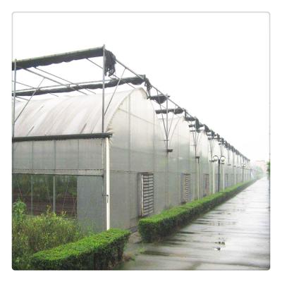 China Growing Vegetables / Fruits / Flowers Customized Large Size Tunnel High Tomato Multi Span Greenhouses for sale