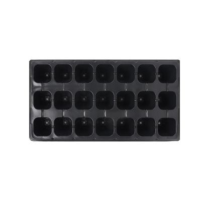 China Outdoor - Deep Seed Initiator 21 Hot Cell Seed Tray Garden Greenhouse Sale Nursery Plastic Plant Growing Trays With Drain Holes for sale