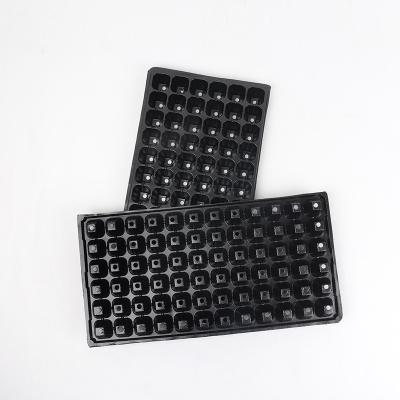 China Outdoor - Growing Seed Tray Garden Greenhouse 98 Cell Plastic Plant Trays Vegetables Fruit Flower Seed Starter Tray for sale