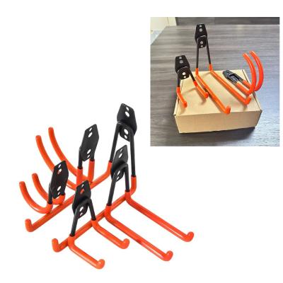 China Stocked Garage hook Heavy tools garden wall hanging set Garage storage metal hook for sale