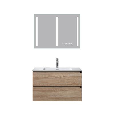 China Eno 800mm Style 32inch Bath Drawers Modern Antique Bathroom Furniture Vanity Cabinet for sale