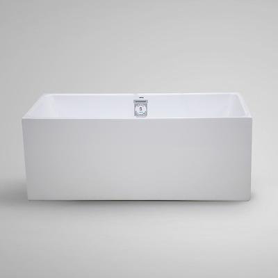 China Aifol Free Standing Acrylic Foldable Sanitary Square Bathtub High Quality Deep Soaking Free Sizes for sale