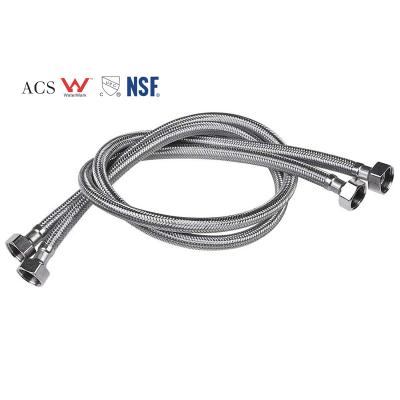 China Aifol F3/8 EPDM Wire Braided Flexible Hose Modern Faucet Hose for sale