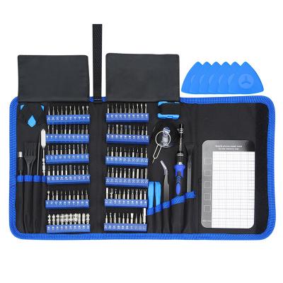 China Household Tool Set New Chrome vanadium steel 142 in 1 screwdriver set with batch home repair tool set for sale