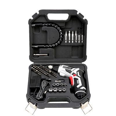 China Home DIY New Cordless Screwdriver with LED, Cordless Drill Set, Power Drill Kit with Battery and Charger for sale