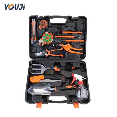 China Portable Fine 14 Pcs Bonsai Garden Hand Tools Trimming Tools Scissors Set for Hand Tools for sale